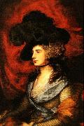 Thomas Mrs Siddons oil painting on canvas
